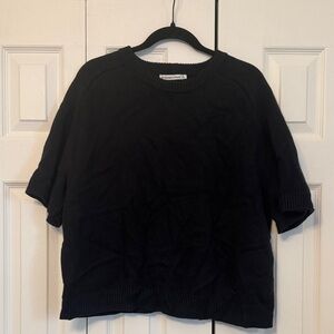 Abercrombie & Fitch Black Crew Neck Sweater